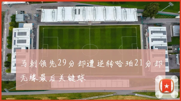 马刺领先29分却遭逆转哈珀21分却无缘最后关键球